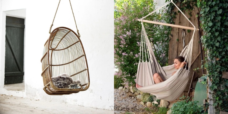Omslag till artikeln '5 vackra hängstolar för avslappning & njutning'